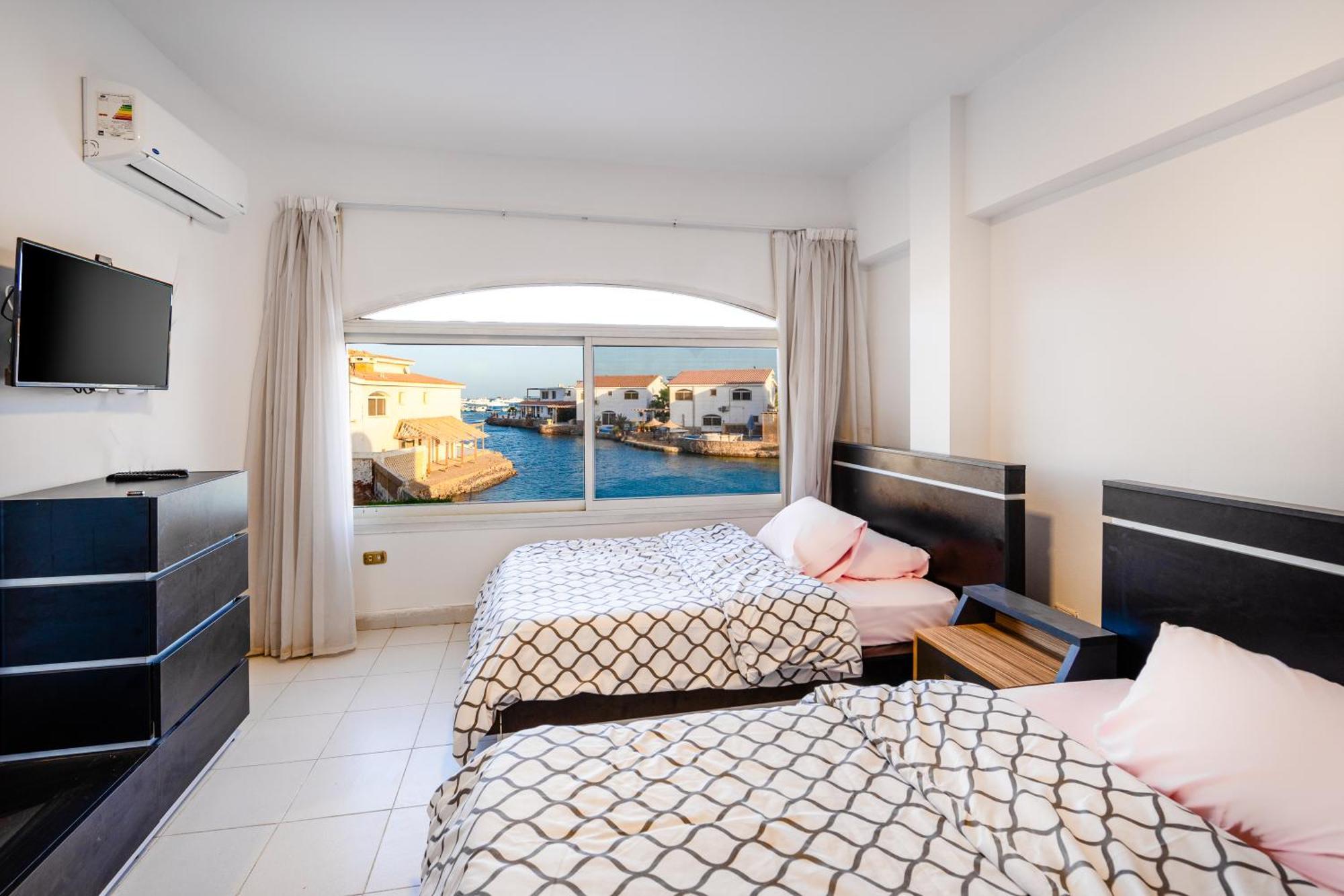 Aden Beach - Sea View Room With Beach Access In Villa Hurgada Dış mekan fotoğraf