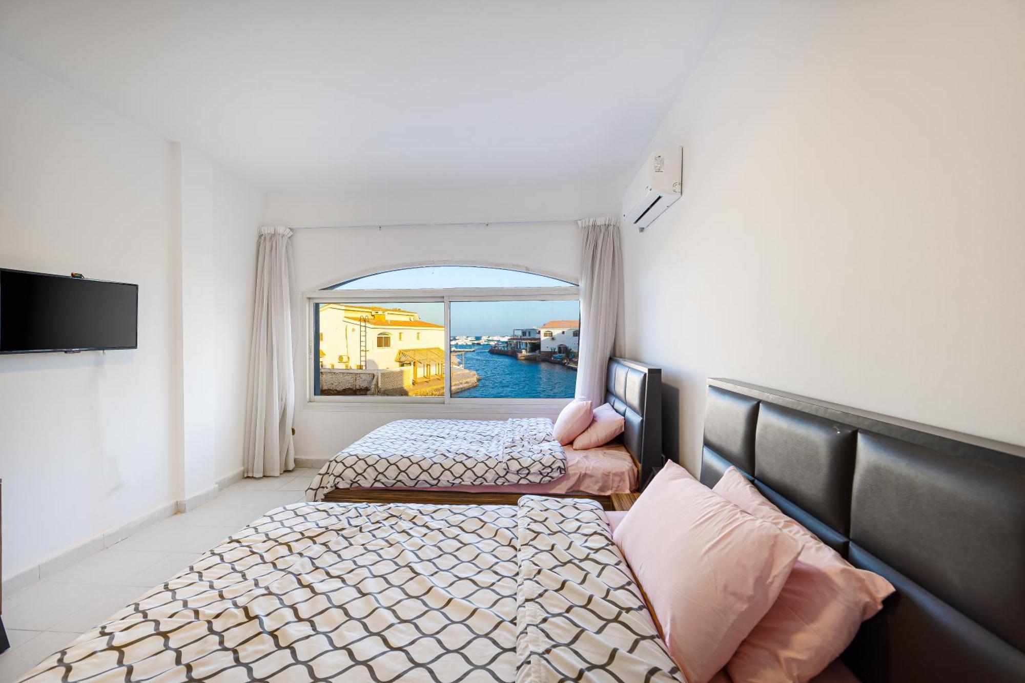 Aden Beach - Sea View Room With Beach Access In Villa Hurgada Dış mekan fotoğraf