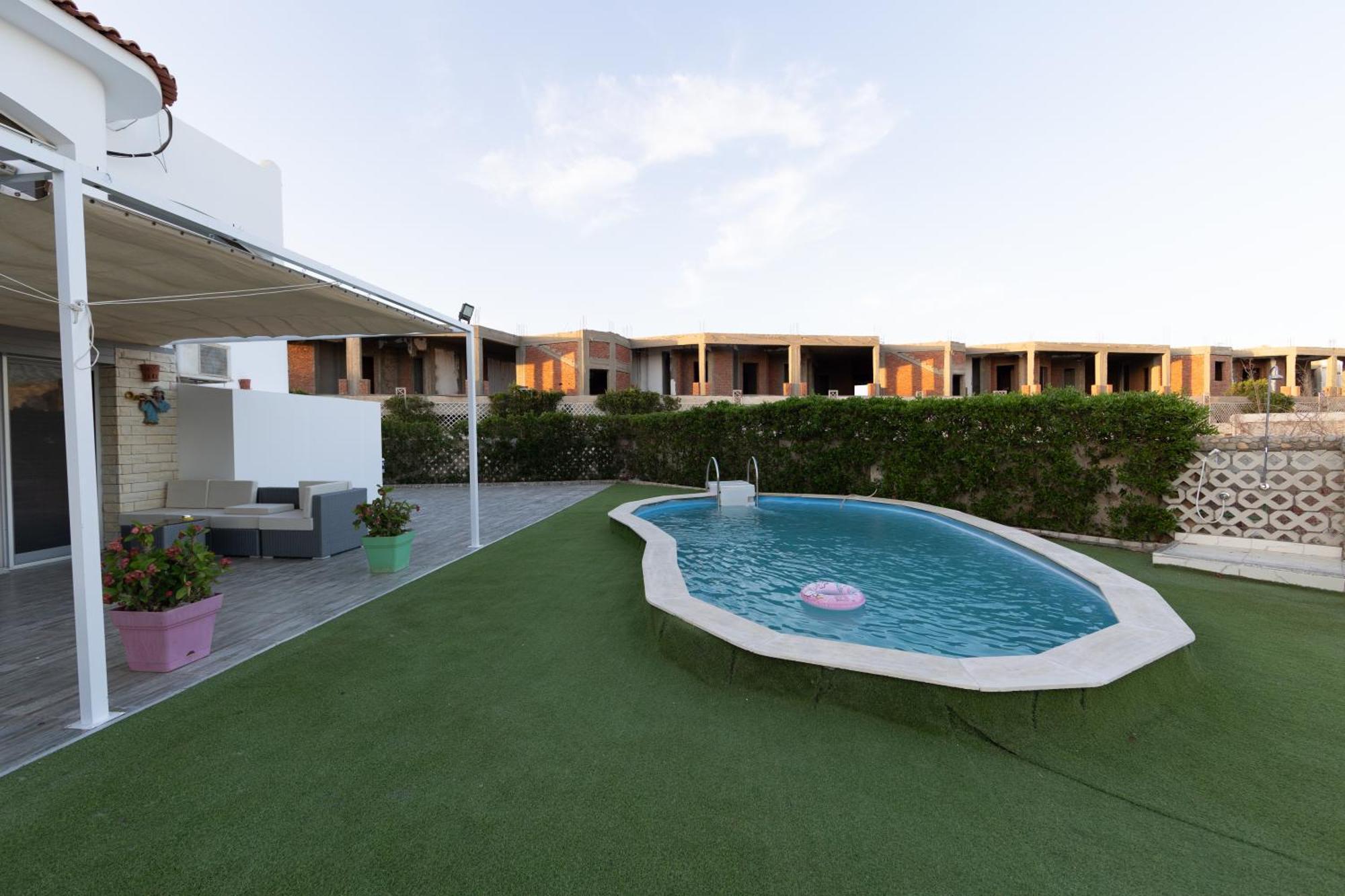 Aden Beach - Sea View Room With Beach Access In Villa Hurgada Dış mekan fotoğraf